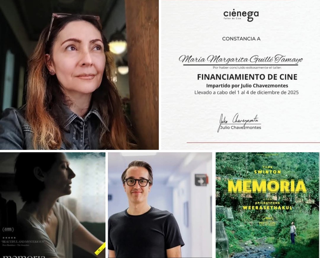 Me encanta aprender, conocer cómo piensan y cómo se hacen realidad las creaciones que admiro. Vieron Memoria? Me encantó, y su productor nos regaló tantos buenos insights en este taller que gracias, es leve para el peso de la historia 🪷💎🪷