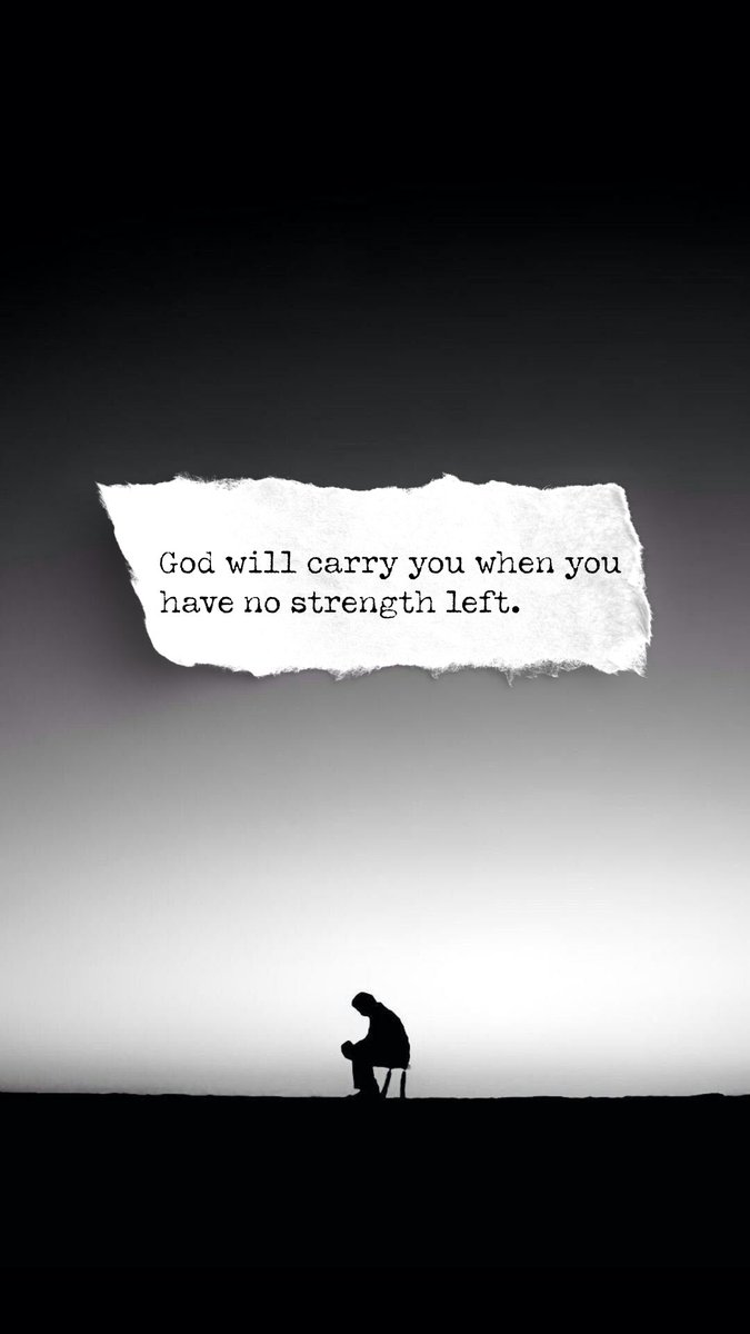 PeaceInChrist__'s tweet photo. 336/365

God will carry you when you have no strength left. https://t.co/4sWsKTIjLU