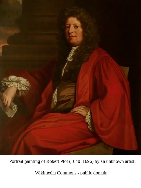 SueCooperBridge's tweet photo. #HistoryNotes📜
#OTD 1640 b. #RobertPlot naturalist, antiquarian, 1st Prof. of chemistry #UniversityofOxford &amp; 1st keeper of the #AshmoleanMuseum. In his 'The Natural History of Oxford-shire' 1677, a study &amp; collection of artefacts, I have researched a piece for my latest W.I.P. https://t.co/KFJCEZomV6