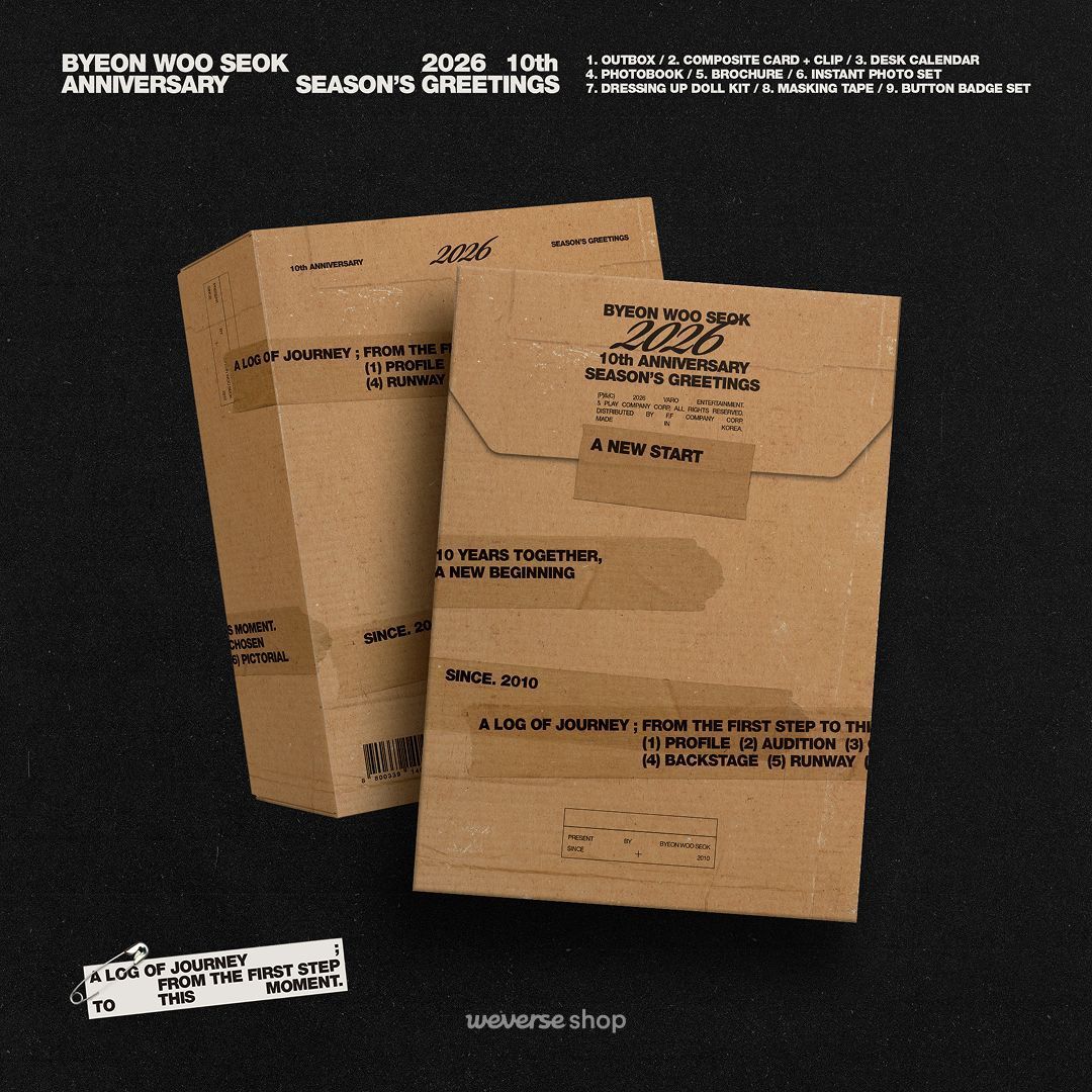 MoreToMineShop's tweet image. #MoreToMineShopGO #WTS #LFB | #BYEONWOOSEOK
💎BYEON WOOSEOK 2026 SEASON'S GREETINGS PH GO💎
💸PHP 2520

🔹OFFICIAL MERCH
✨Direct Weverse
🧡Prices are all in +lsf
🔸DOO: until oos
💸DP 50% ; RB: 2 weeks
🚢NORMAL ETA

Order Form: tinyurl.com/ndxzummn