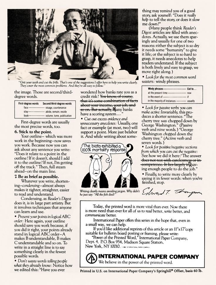 ScholarshipfPhd's tweet image. How to Write Clearly