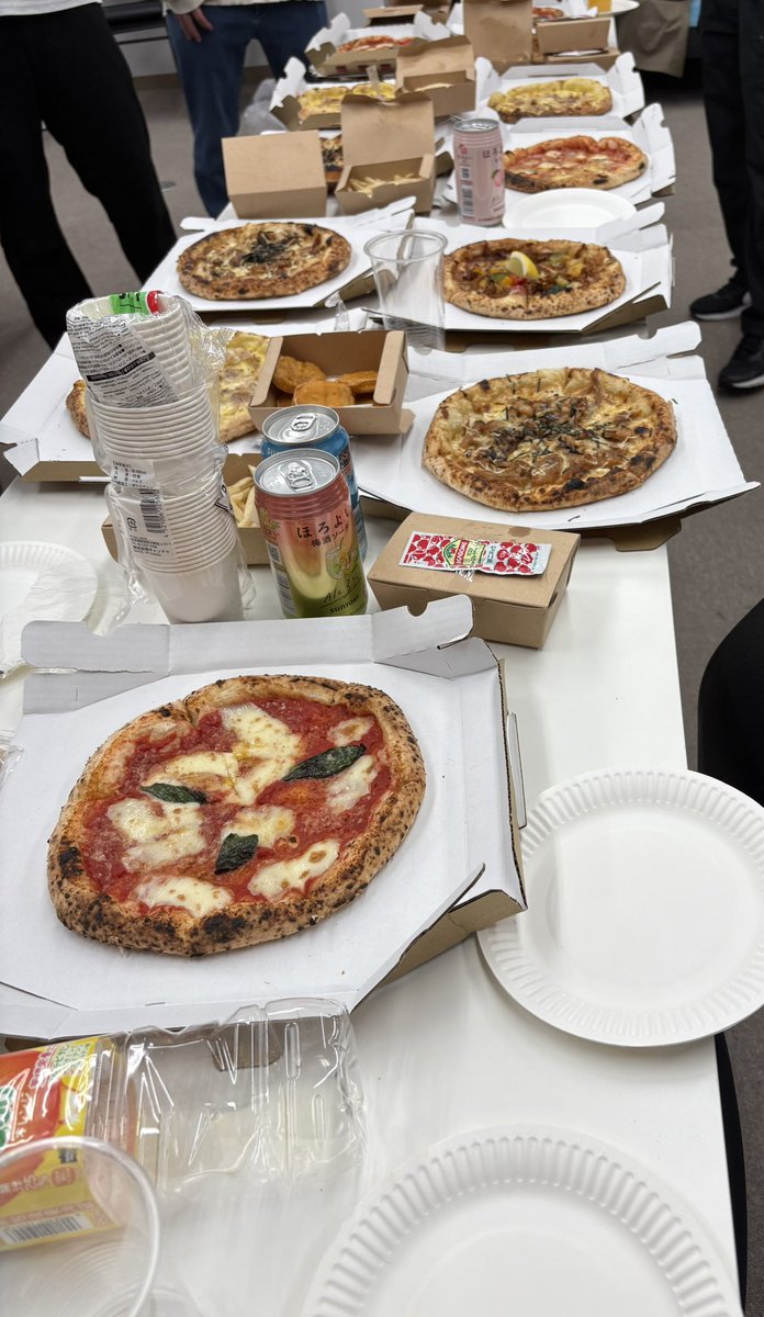 Sumi_poke99's tweet image. #originpulse
今年最後のオフ楽しかった!
ピザ美味かった!