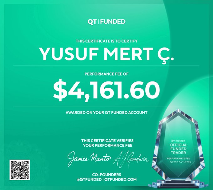 sheryl_scholler's tweet photo. Dream big and trade smart, hard work truly pays off.

Join the winning team, 
@QtFunded
 delivers it. Get 50% off with code YSF https://t.co/uOUItTDnos