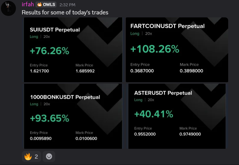 Our Discord community is eating good.