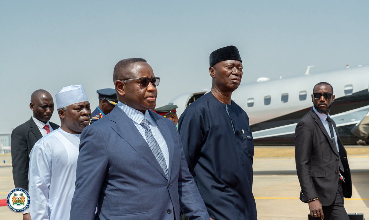 Julius Maada Bio tweet media
