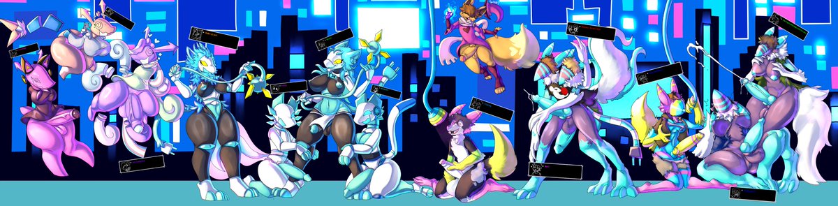 Havoc happening in the Cyber's world!
<a href="/NezMog/">RHD-017 @nezmog.vtuber.cool</a>  <a href="/StyleyDork/">Styley🔞</a> Azzformation <a href="/Protogen4life/">FrostByte/VoidShark</a> <a href="/Umbralant/">Umbralant</a> <a href="/Phantom5hark/">Phantom Shark</a> <a href="/MacDaRacc/">macdaracc</a> <a href="/Vuxorem/">Alphawolf 🔞</a> Willowpoke <a href="/ItCameFrom4Chan/">Aspiring Idol Mercury</a> 

The lastest special group piece! (get early dibs and news in my discord!)
#TFEverday #DELTARUNE #furryartist
