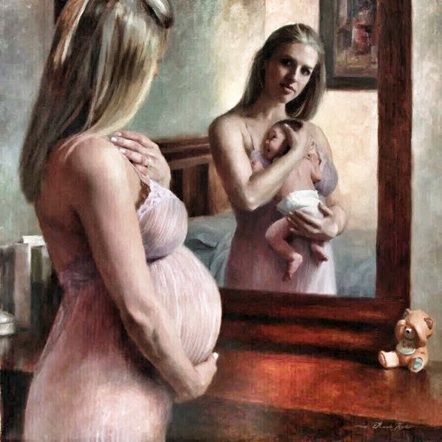 Se es madre desde el momento que estas embarazada, porque ya tenes un hijo en tu vientre. Luego lo tendras en tus brazos, pero solo es cuestión de tiempo y espacio. Abortar no te libera de la maternidad, sino que te convierte en madre de un hijo muerto (o asesinado).