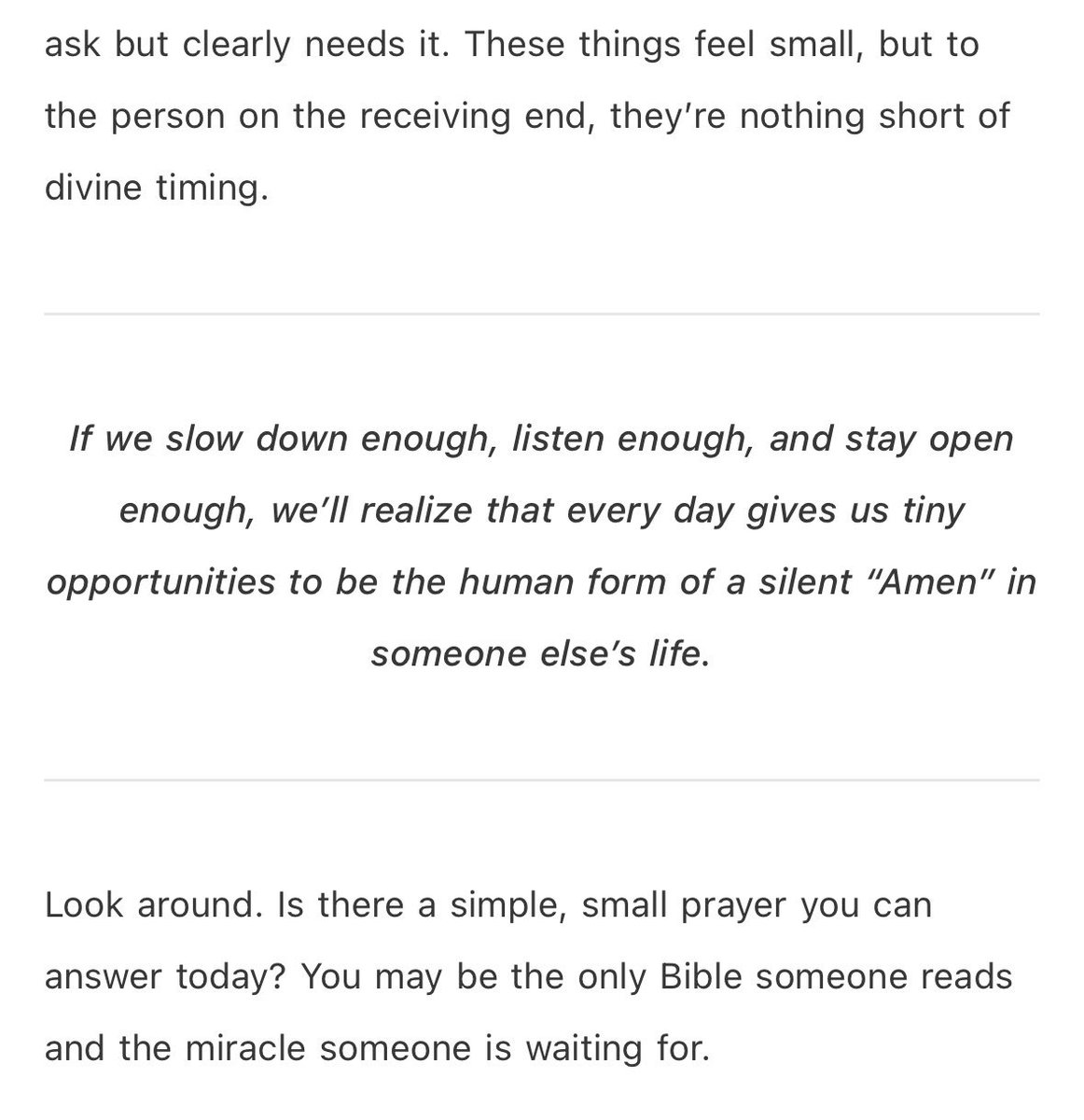 agirlcalledAbby's tweet photo. You may be the only Bible someone reads.

🔗 Read the full article here - https://t.co/qMF9JMVIH5

Please read, share, subscribe 🤍 https://t.co/7ScMcfBNnu