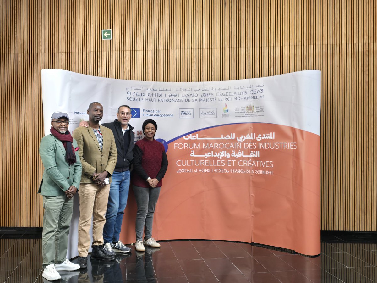 umutonishakilla's tweet photo. Belle rencontre à #Rabat avec @DorcyRugamba 🇷🇼 et @YBoumehdi 🇲🇦 , discussions fructueuses pour developer des partenariats bilateraux et Africains pour avancer la  #DiplomacieCulturelle 
@HibaFondation https://t.co/04FuntnO9d