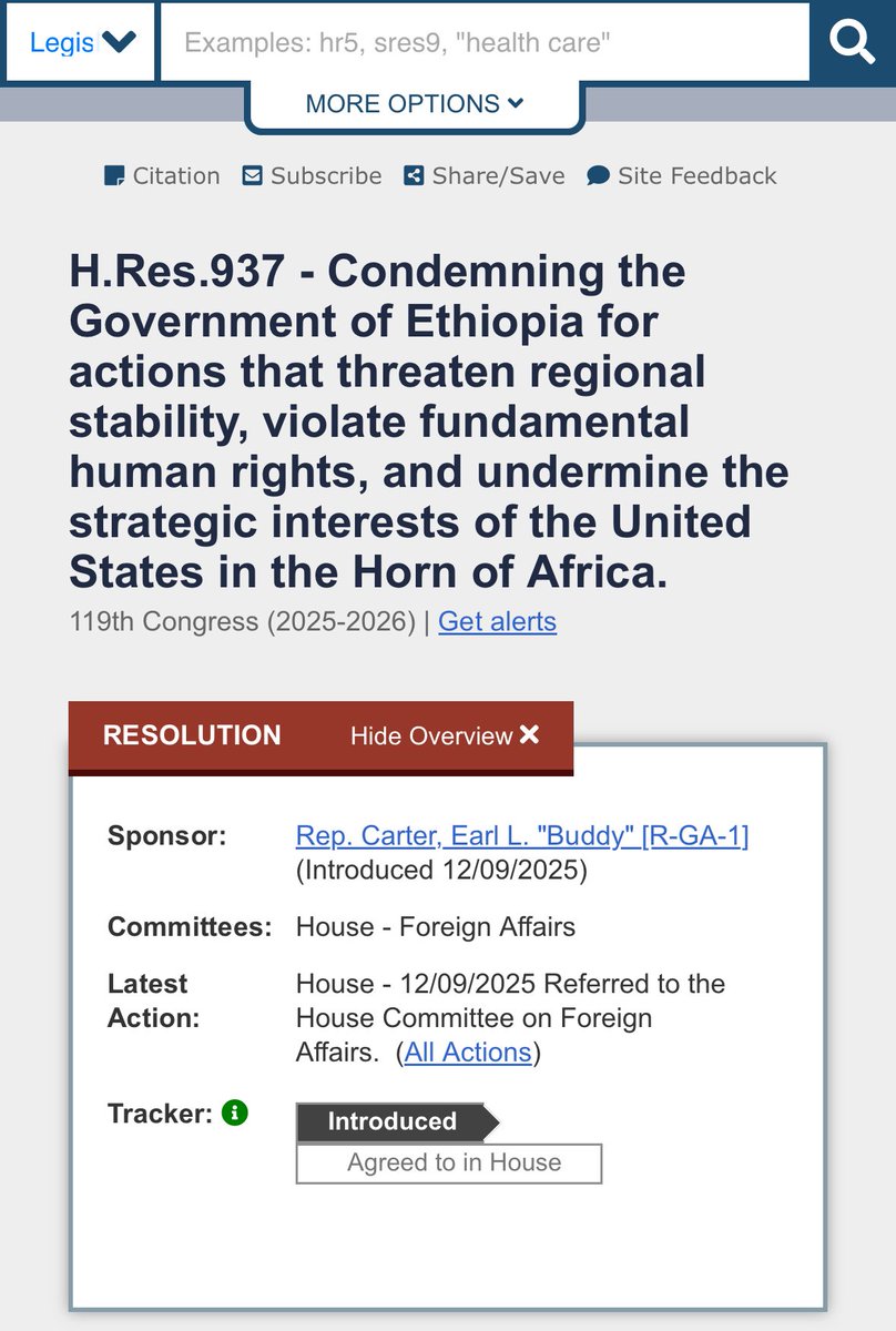 getish_desta's tweet image. 📢  Friends and Colleagues: 
📢 We need your voice!

The U.S. Congress with leadership of @RepBuddyCarter of the Great State of Georgia is considering H.Res. 937, a resolution condemning #atrocities and calling for accountability in #Ethiopia. This is about protecting