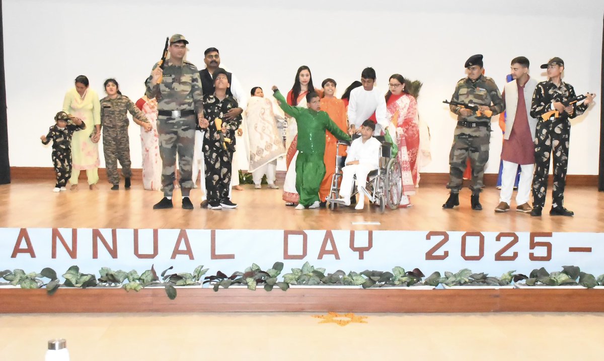 westerncomd_IA's tweet photo. विशेष क्षमताएँ, असीम संभावनाएँ - 
आत्मविश्वास से सजे उज्ज्वल भविष्य की ओर।

The Annual Day celebrations at #AshaSchool, #Chandimandir resonated with joy, warmth and inspiration. Vibrant cultural performances by students and staff beautifully showcased resilience, talent and an indomitable spirit.

The Regional Vice President, #AWWA, Western Comd graced the occasion and lauded the children’s extraordinary efforts and achievements, reaffirmed faith in their abilities and confidence and wished them a bright, self-reliant future.

@adgpi
@prodefencechan1