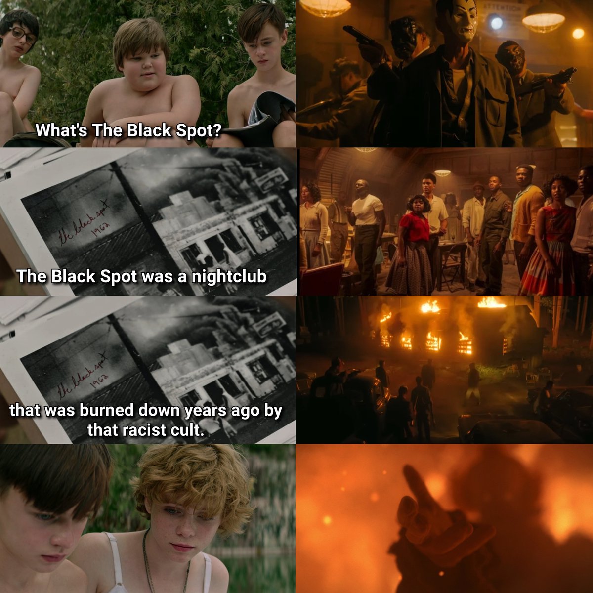 The Black spot reference in IT movie and IT: Welcome to Derry