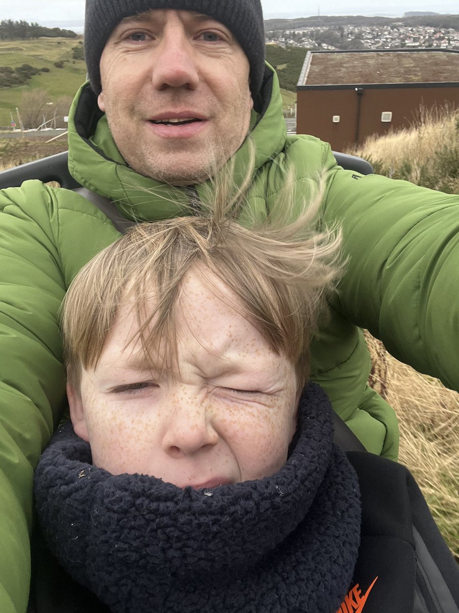 Today’s adventure is up alpine coaster. Weans enjoyed it at least