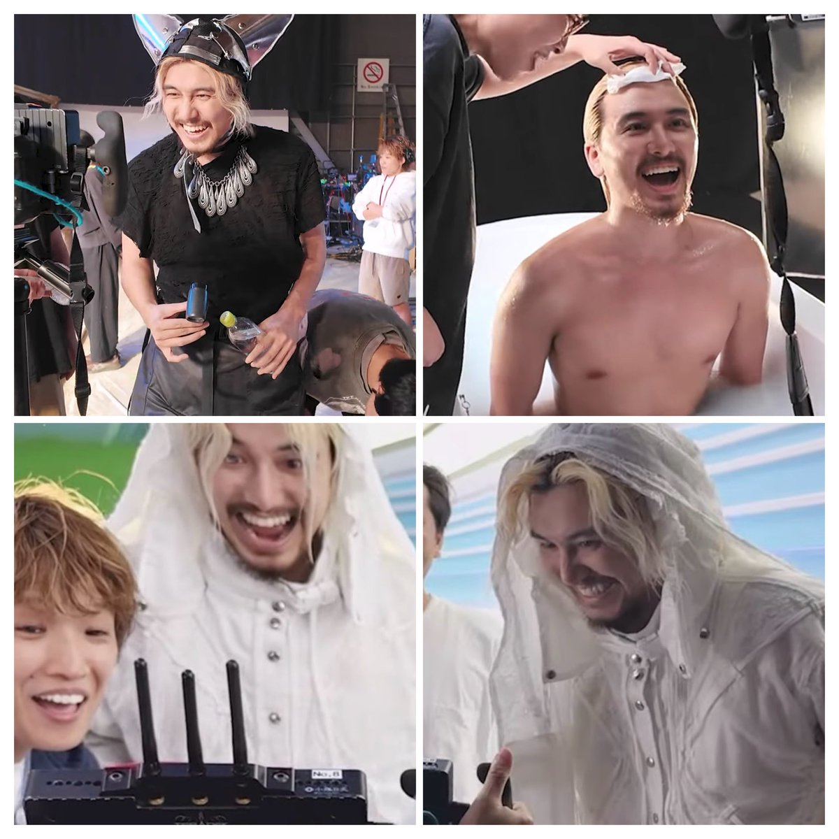 ちょいちょい見られるこの笑顔が やっぱりいちばん好き✨✨ 現場でも