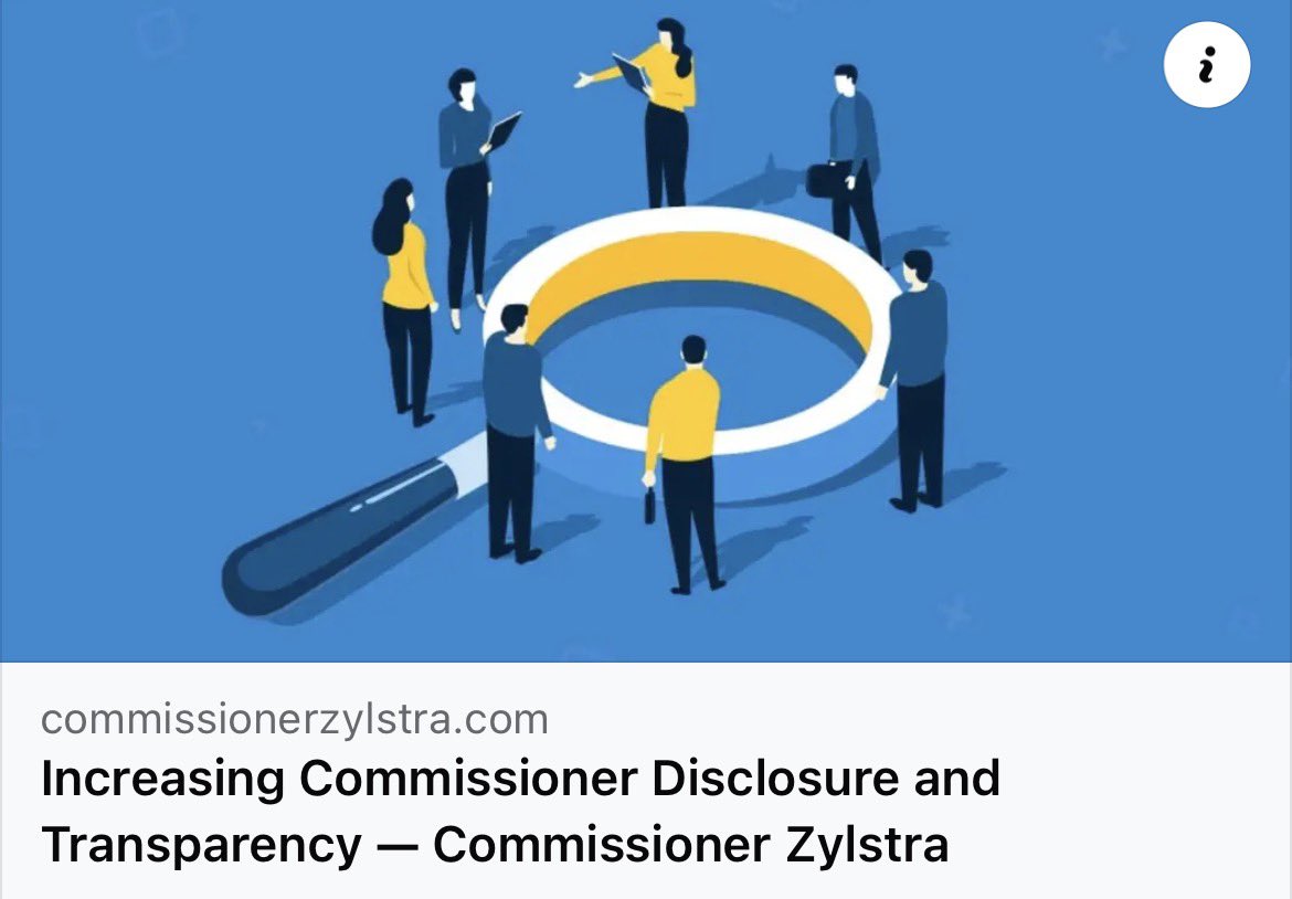 Recently, Representative Donna Steele introduced House Bill 5091, and the Legislature held its first hearing on the proposal this past December 9. The bill would require county commissioners and executives in the state’s 16 largest counties to file annual financial disclosure