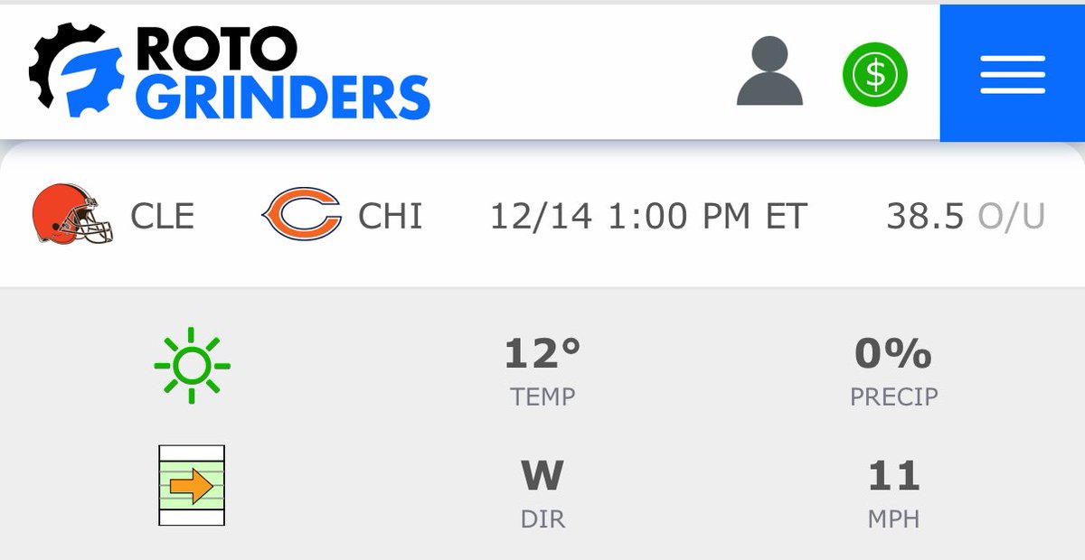 🏈🥶 Full forecast update for all games just posted on the <a href="/RotoGrinders/">RotoGrinders</a> NFL Weather page. 

More specifics on snow chances pregame and in-game for our east coast games: rotogrinders.com/weather/nfl

(A reminder that a “like” or RT goes a long, long way, thanks)