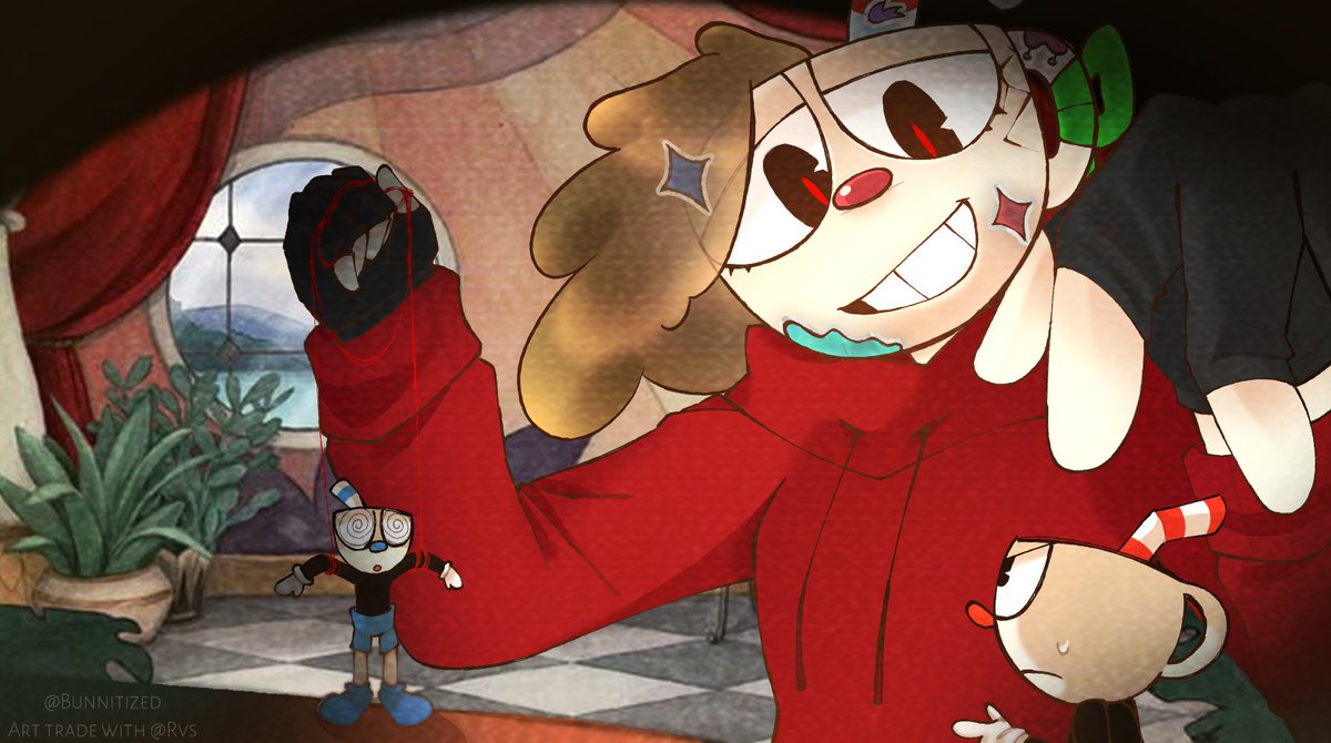 "BEHOLD, MY PUPPET! HA HA HA!"