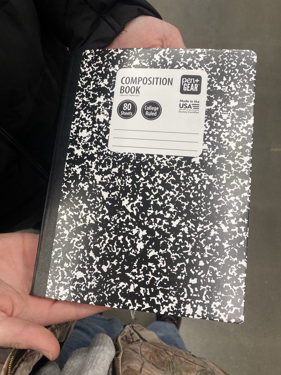 bf wants to get into journaling we go to the store im all excited for him to pick a cute journal and pens and this what he get….