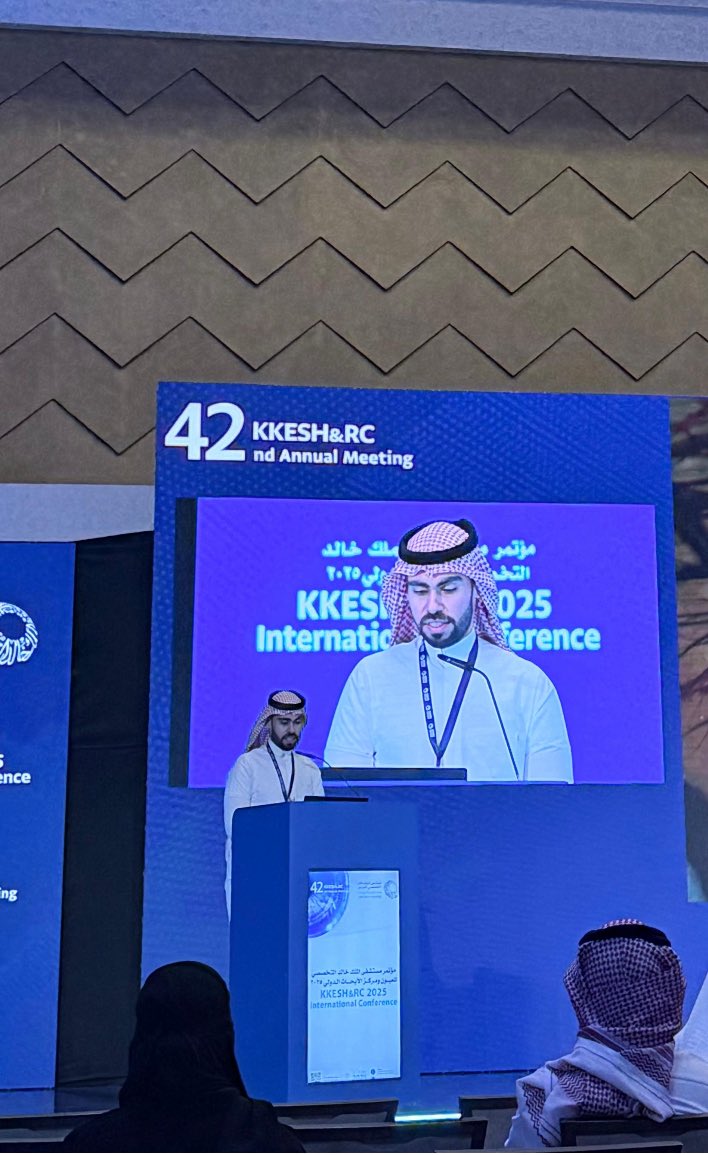 مستشفى الملك خالد التخصصي للعيون ومركز الأبحاث tweet media