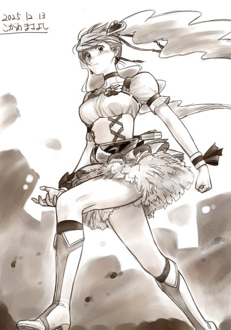 習作143(キュアピーチさん 