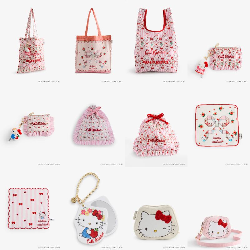 sanrio_oshikatu's tweet photo. ＼⚠️入荷情報📣🆕／
Cath Kidston（キャス キッドソン）×ハローキティのコラボコレクション、明日12/15(月)朝10時より以下オンラインストアでも発売開始🥹🎀
店頭や公式オンラインストアでは売り切れ続出してるので、買いそびれてしまった人はお見逃しなく🙆‍♀️
🔗楽天：https://t.co/KogIAgkWzY

#サンリオ #ハローキティ #キャスキッドソン #pr