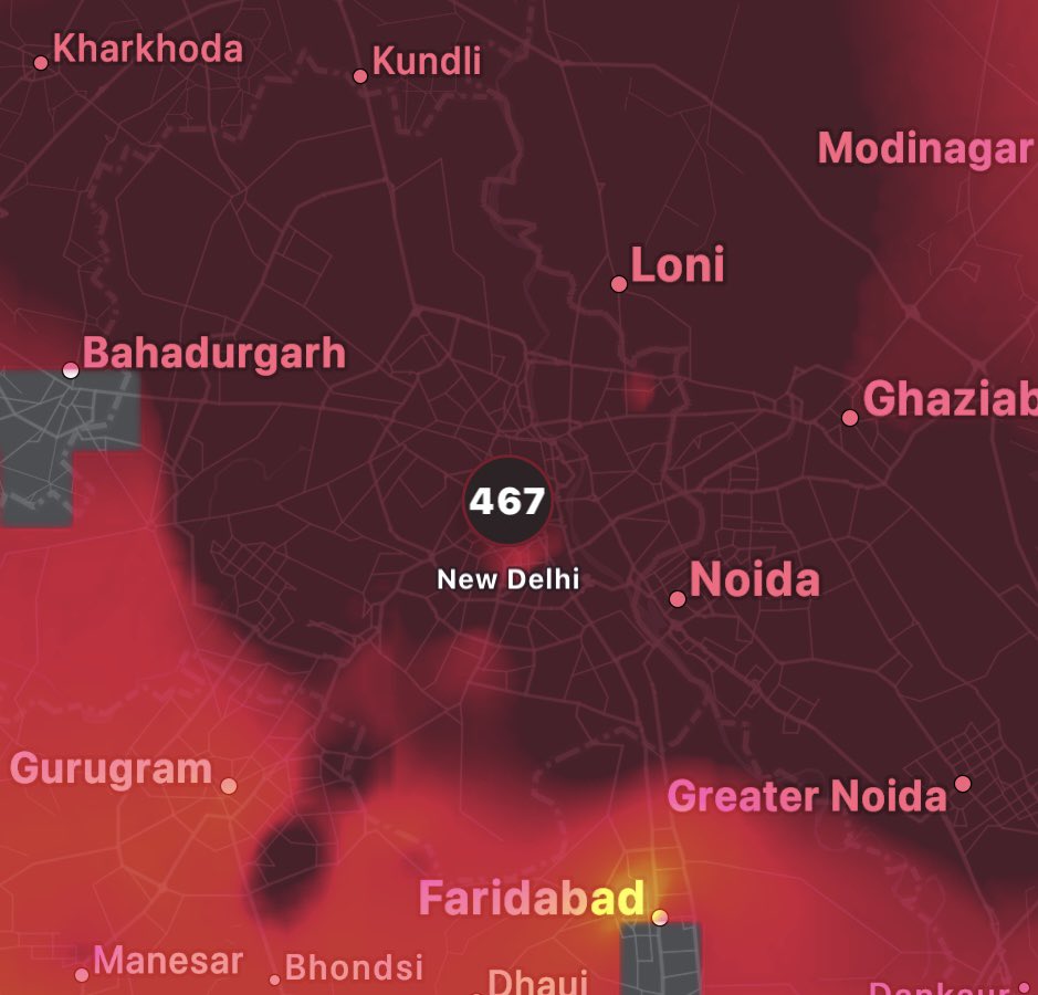 Abhikrisna__'s tweet photo. 467 AQI.
Capital of the world’s largest democracy breathing poison.
Silence is complicity. https://t.co/ev8MeZX25A
