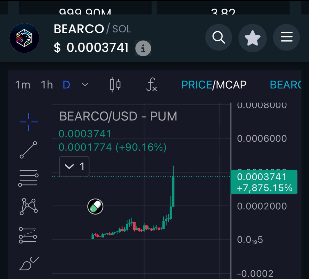 $BEARCO

I am 65x on this thing!

An exceptionally rare sight in Solana trenches. Steady growth &amp; exposure. Been here for 3 weeks and I don’t regret it! Our boy <a href="/AlexDotEth/">Ale𝕏</a> has been doing an astonishing job all live in front of your eyes!

$350K now, you’re not too late!