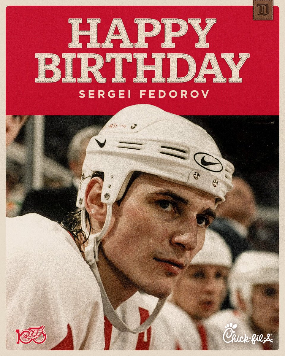 DetroitRedWings's tweet image. HBD, 91 🙌