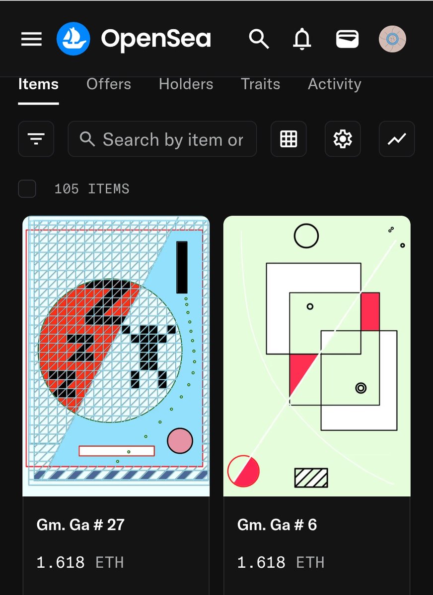 gm Folks

Gm. Geometric art OS was created on November 2022; I do not have <a href="/Sothebysverse/">Sotheby's Metaverse</a>  <a href="/ChristiesInc/">Christie's</a> <a href="/CozomoMedici/">Cozomo de’ Medici</a> <a href="/punk6529/">6529</a> or someone else to push me. I am just The Time Traveler (TT) at <a href="/opensea/">OpenSea</a> with the strong conviction that this art will explode to inimaginable prices.