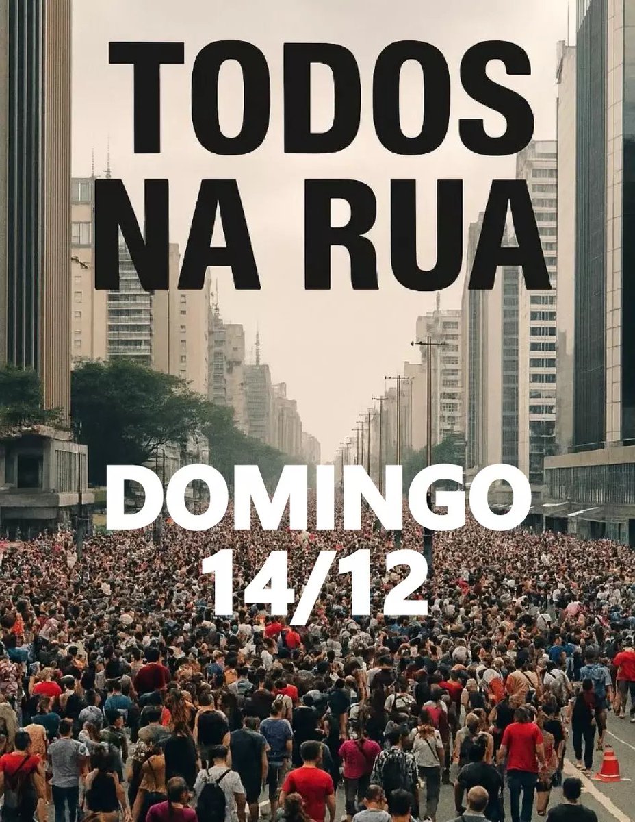 É amanhã! Todos às ruas contra a anistia! NÃO ao projeto da dosimetria que pretende abrandar as penas de golpistas e bandidos condenados! Confira os atos confirmados:

SUDESTE
Araçatuba (SP): Câmara Municipal, 9h
Belo Horizonte (MG): Praça Raul Soares, 09h
Botucatu (SP): Em