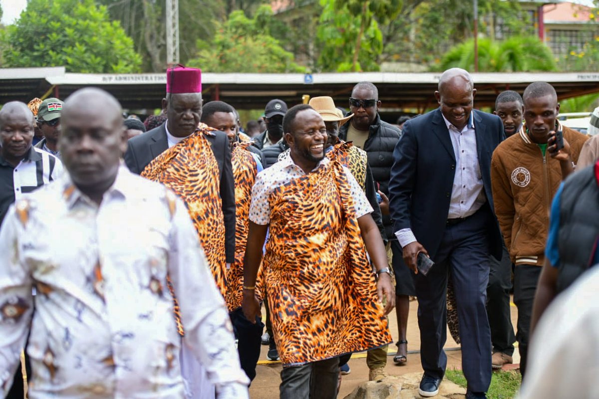 GeorgeNatembeya's tweet photo. It was an honor to attend the Iteso Annual Leadership Conference at Kitale National Polytechnic this afternoon, graced by the presence of Dr. Oku Kaunya, Member of Parliament for Teso North and Spokesperson for the Iteso community in Kenya.

The community's acknowledgement of my advocacy for equitable resource allocation is a testament to their remarkable political maturity and objectivity, and I am truly humbled.

The comprehensive Memorandum of Understanding presented during the conference outlined key areas that are crucial to the community's development. The pursuit of inclusive appointments in government positions, the preservation of Iteso heritage through a cultural center, addressing historical land injustices, and fostering peace among neighboring communities are all vital initiatives that resonate deeply.

I am committed to standing in solidarity with the Iteso community as we work collectively towards realizing these objectives, and I look forward to our collaborative efforts yielding fruitful results.