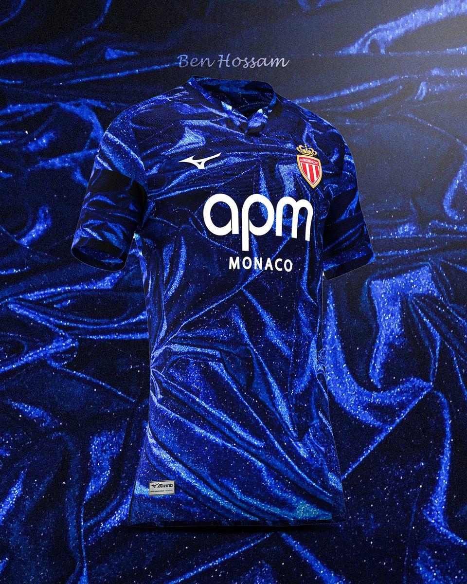 BenArtwork's tweet photo. New design jersey for @AS_Monaco https://t.co/1QdTf429fz