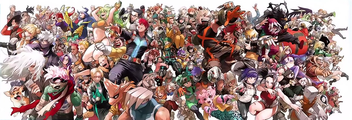 <a href="/AnimetrendsLA/">Animetrends</a> Adiós a un anime generacional, uno de los pilares de la Jump, un anime que supo aprovechar el momento de los superhéroes, y así poder contar su historial, historia la cual ha inspirado a muchos a querer seguir adelante. Adiós MHA, gracias por los momentos grandiosos que diste.