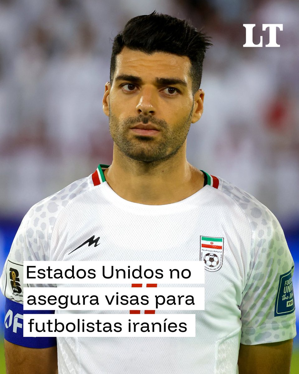 Estados Unidos no asegura visas para futbolistas iraníes 🇺🇸🇮🇷

🏟️Según medios internacionales, el gobierno estadounidense no garantizaría la entrada a ciertos futbolistas y miembros de la federación iraní, lo que generó una ola de preocupación en Teherán y un llamado urgente a la