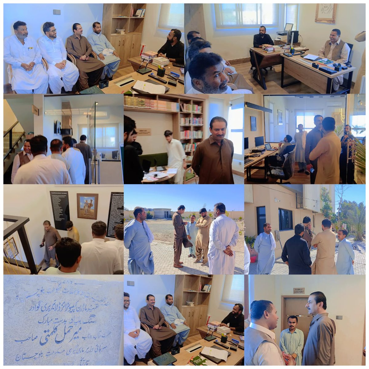 بی این پی کے مرکزی رہنما و سابق ایم پی اے گوادر میر حمل کلمتی نے سید ظہور شاہ ہاشمی ڈیجیٹل لائبریری کا دورہ کیا۔
ان کا کہنا تھا کہ تعلیم، شعور اور قومی شناخت بی این پی کی سیاست کی بنیاد ہیں، اور ایسے علمی ادارے بلوچ نوجوانوں کی فکری بیداری کی علامت ہیں۔ 🌹

#BNP #MirHamalKalmati