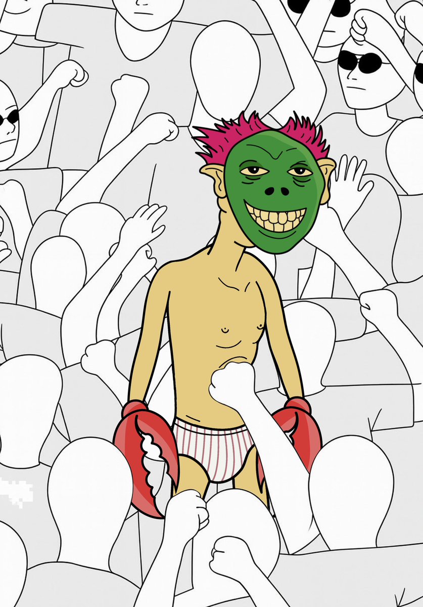 THE NAKED CRAB MAN tweet media