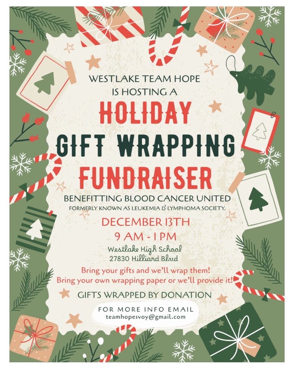 Today is the Day! The W Shop Holiday Open House at WHS from 9am-1pm!