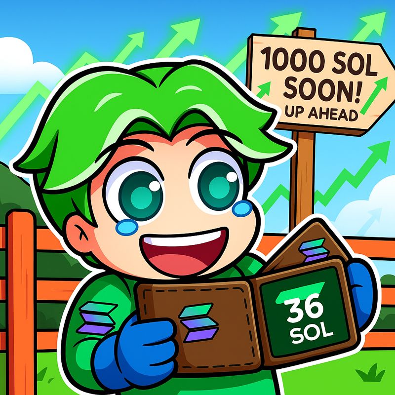 Gm Day 5 of the 1 Solana Challenge

Will be live later on - ready to 100x

Reminder: The 1 Solana giveaway is also announced later today

Catch you all soon🫡