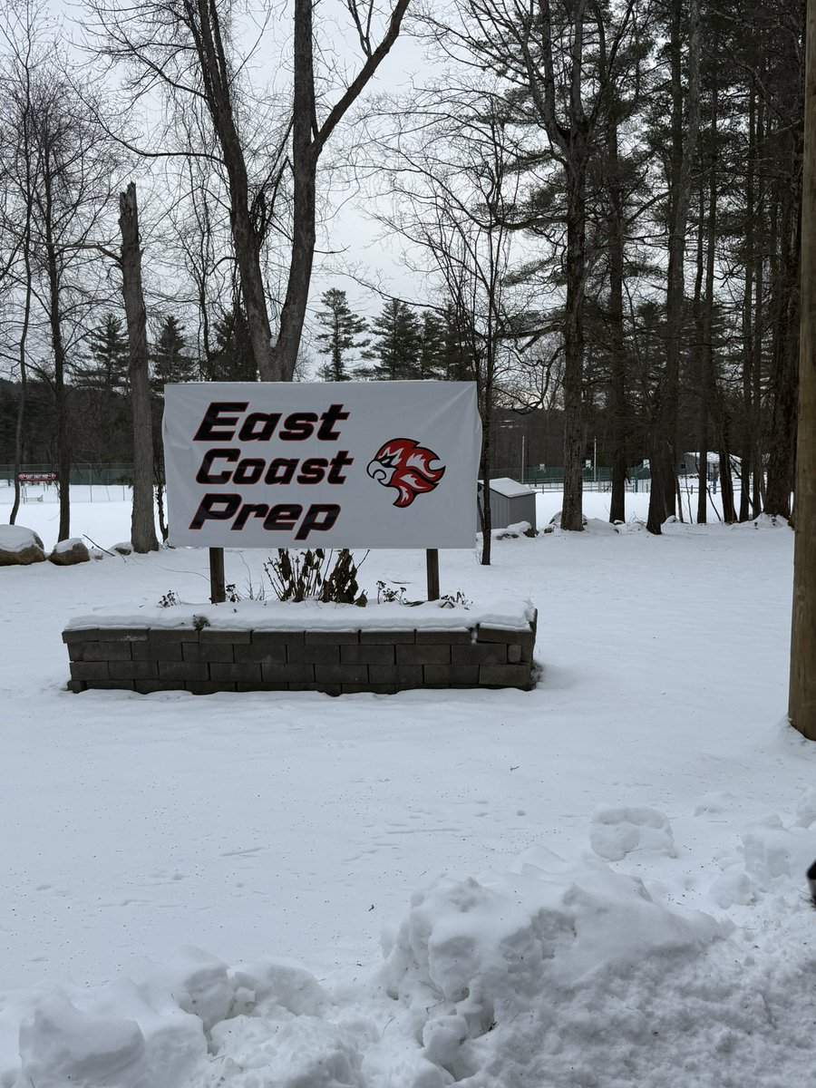 Snow out WE OUT‼️ Big visit weekend here at <a href="/ECP_Football/">East Coast Prep</a>