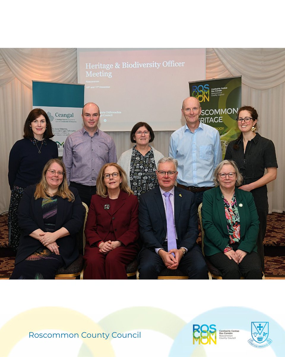 roscommoncoco's tweet photo. Heritage & Biodiversity officers from all over Ireland came to Roscommon for their quarterly Heritage & Biodiversity Officer Training & Development Programme
#LoveYourHeritage #RoscommonHeritage #YourCouncil #RosHeritageForum #Heritage #Biodiversity #Ceangal #SharedIsland https://t.co/aphZz8vs7G