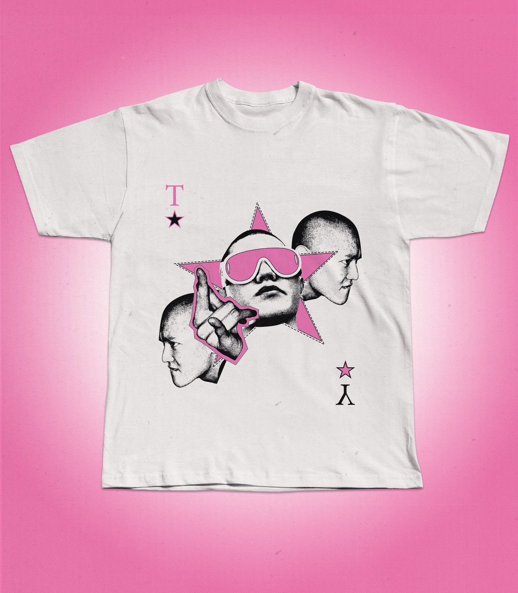 xisualty's tweet photo. TY⭐️ playing cards inspired t-shirt 

#taeyong #태용 https://t.co/Uwe2gkcFv9