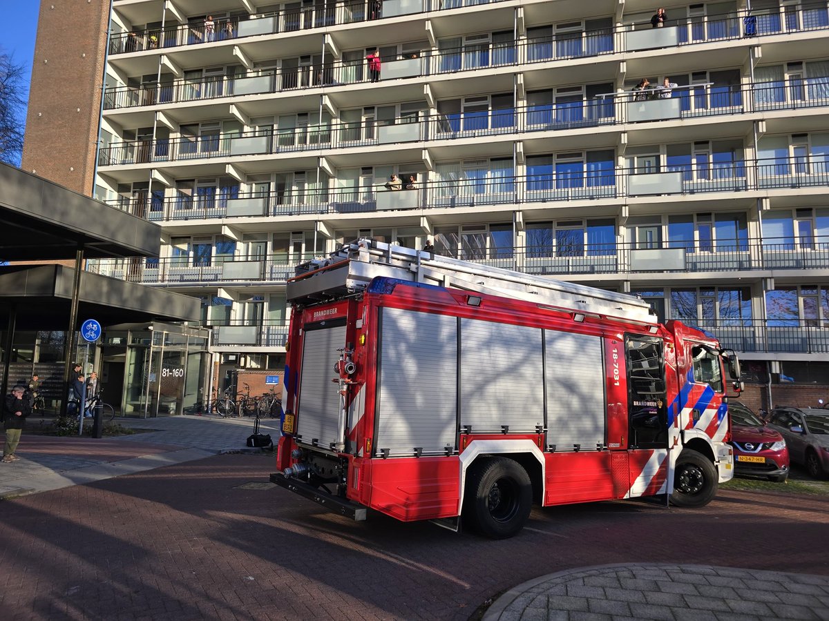 Woningbrand op de Havikstraat