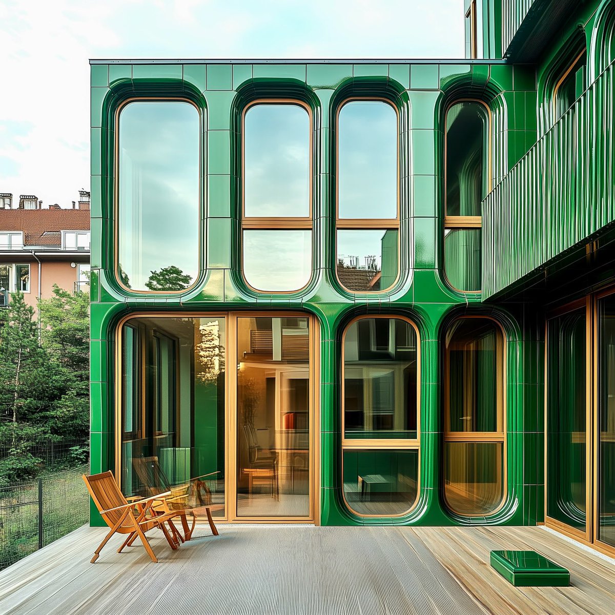 Green Ceramic Condos by <a href="/SynthArc/">Synthetic Architecture</a> ❇️