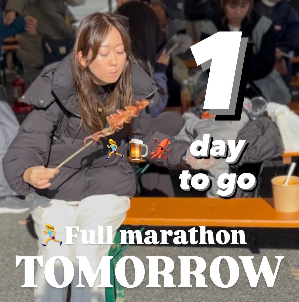 torisan_runner's tweet image. #奈良マラソン ついに明日‼︎

Expoに行き、
友人とワイワイしすぎて
それっぽい写真を撮り損ねました😪

撮れ高は、ゲソ、ポテト、ビール！
楽しんでいきましょう🙌🦌😎