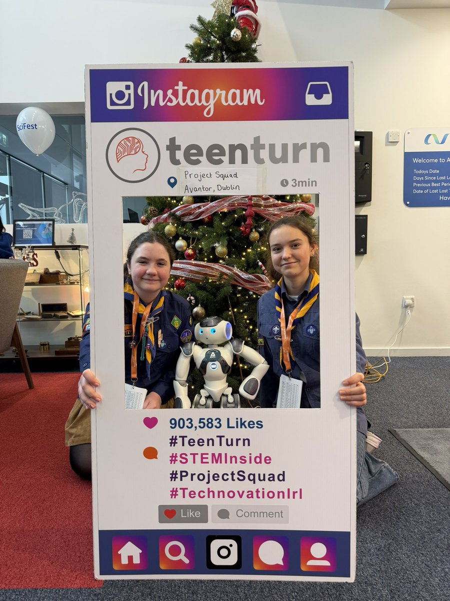 TeenTurn's tweet photo. AI has taken over project squad @SciFest4STEM 🤖🦾
@Avantor_News #projectsquad https://t.co/KA6uLzD8PQ