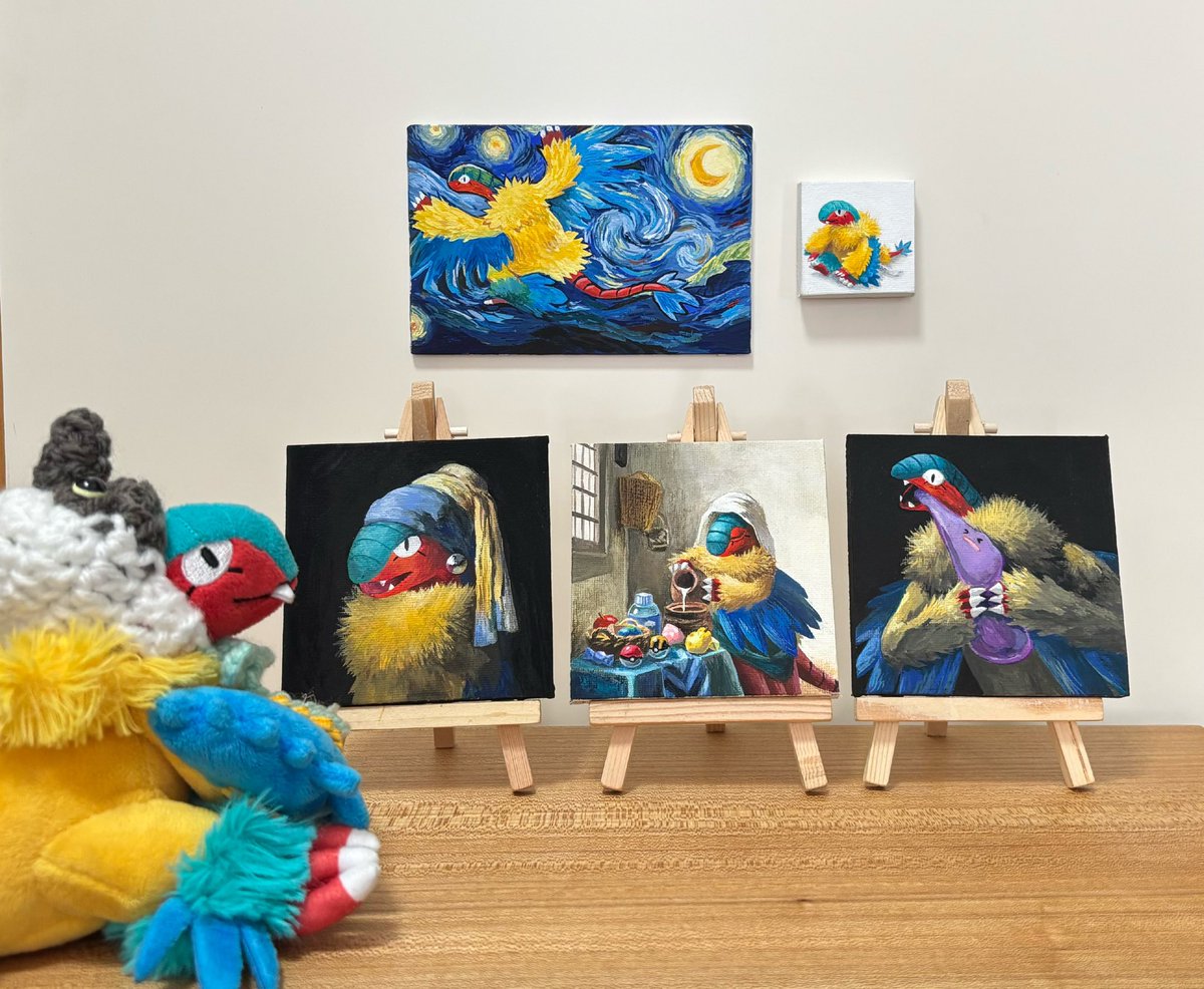 アーケオスの絵を描きはじめました