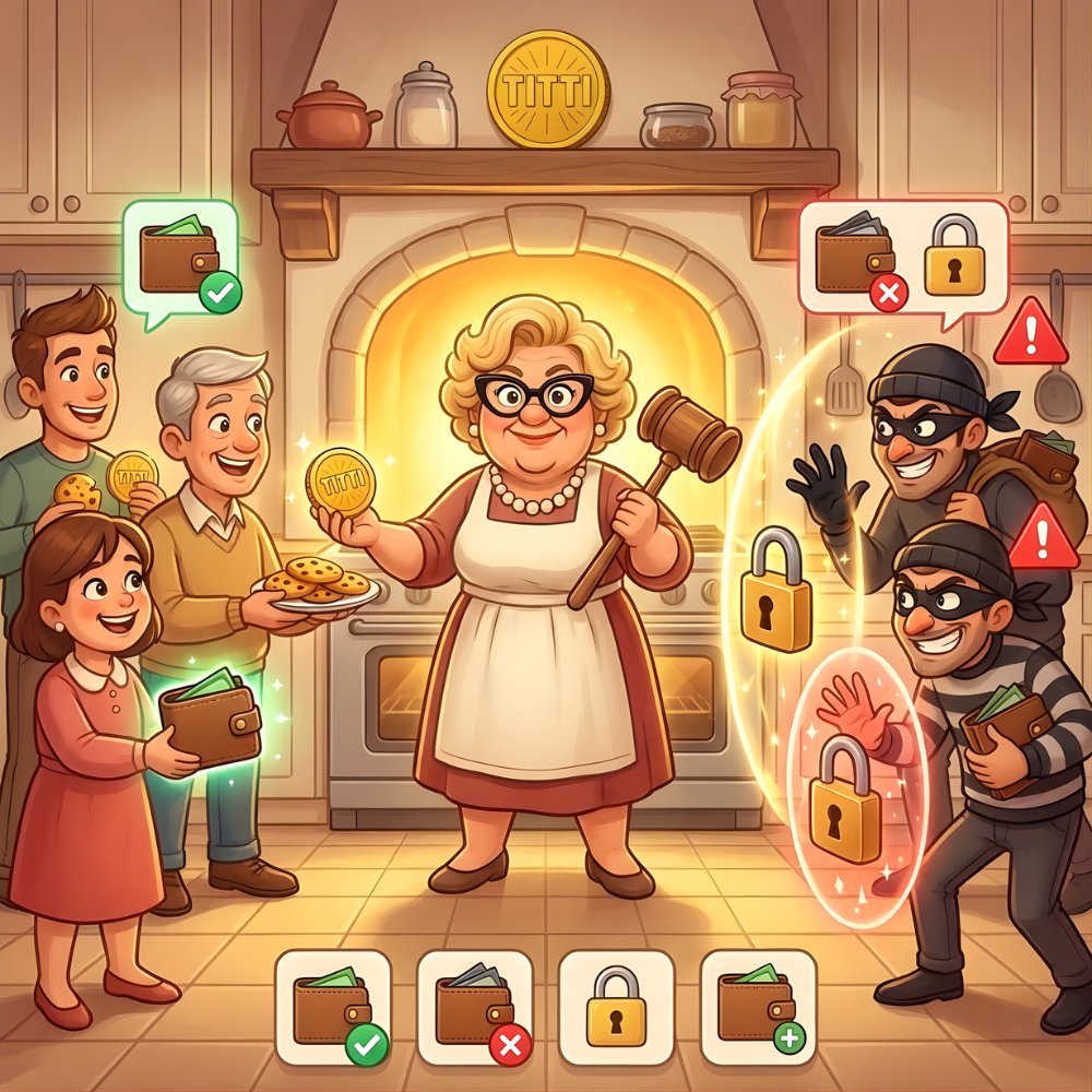 The oven knows. 🍪🔥

Honest hands get cookies. 
Greedy hands get burned.

$TITTI