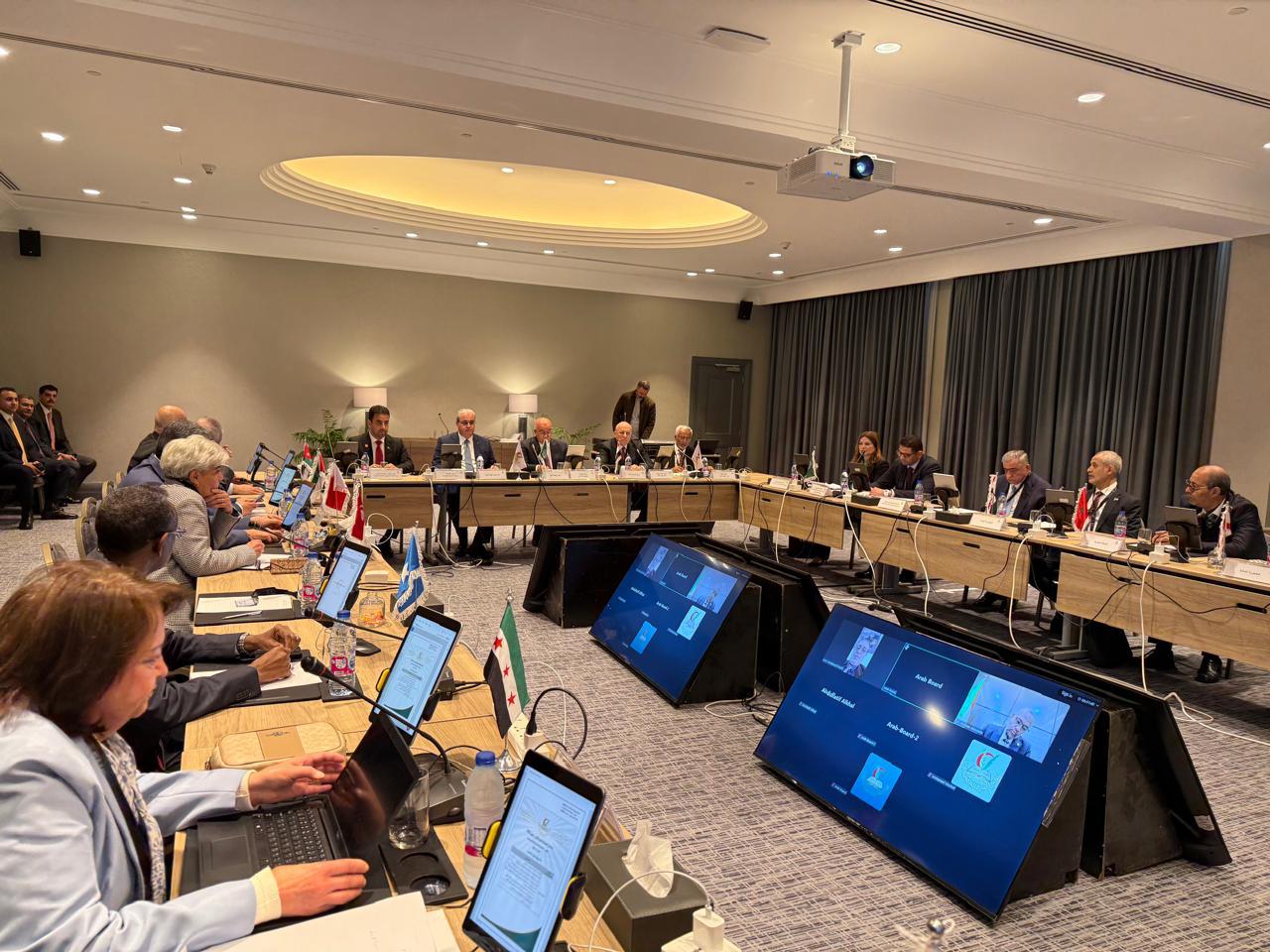 خلال مشاركته في اجتماع الهيئة العليا للمجلس العربي للاختصاصات الصحية.. وزير الصحة، نائب رئيس الهيئة العليا للمجلس العربي للاختصاصات الصحية، الدكتور إبراهيم البدور، يؤكد ترحيب الأردن باستمرار استضافة وتثبيت مقر المجلس العربي للاختصاصات الصحية في المملكة #بترا 