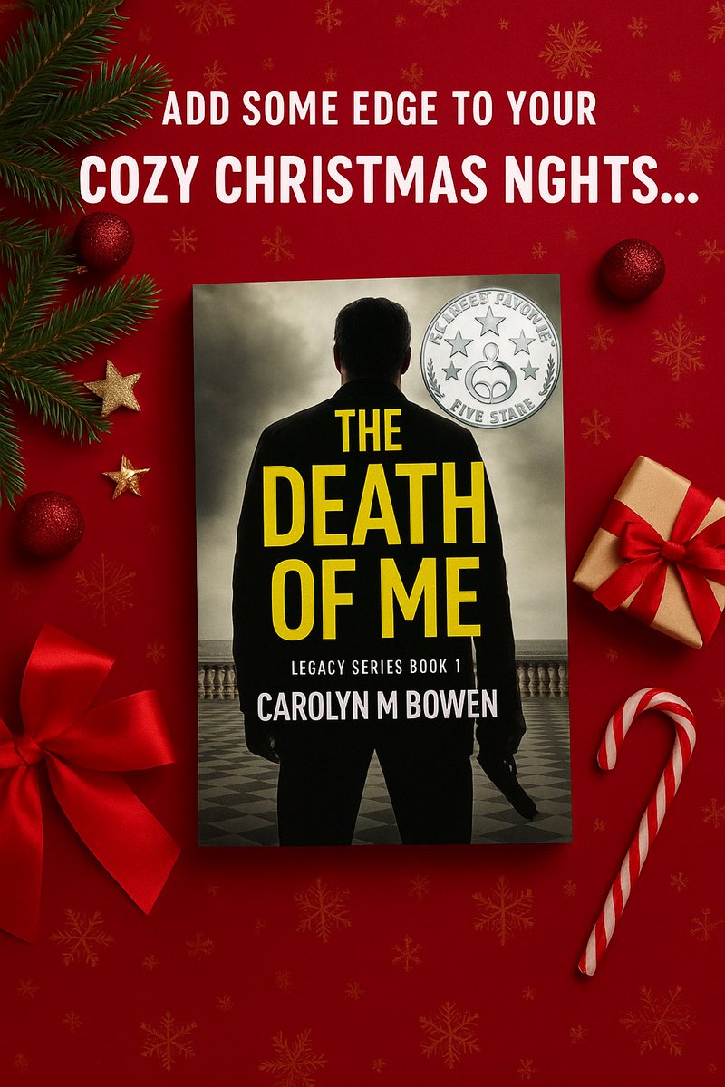 CajunCatsup's tweet image. Add some edge to your cozy Christmas nights… 🎄🔪
Discover The Death of Me, an Italian Mafia thriller filled with danger, secrets, and heart. The perfect gift for suspense lovers! 🎁📖#ThrillerBooks #HolidayReads amazon.com/dp/B09MFVK3X1