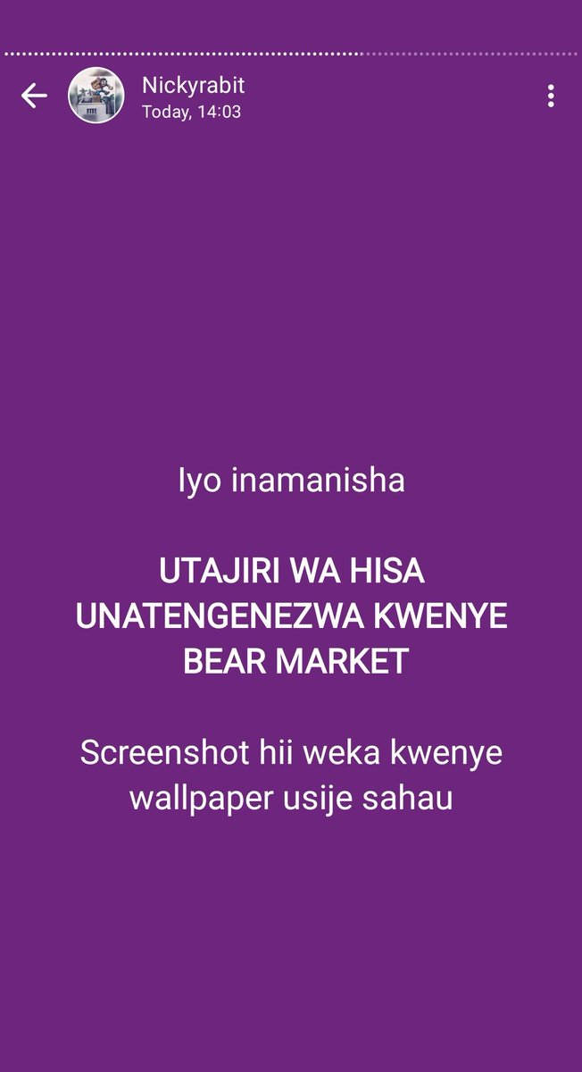 lawcharsfx1's tweet photo. The Little Sheep @nickyrabit jana kashusha Injili kali sana K
kuhusu uwekezaji wa HISA pale green app 🔥🙌

Nikasema nije nitunze hapa X kwa matumizi ya baadae and Labda hata wewe inaweza kukusaidia

Naweka summary ya baadhi ya vitu alivyogusia

Thread  Shuka nayo 🧵 👇
.. https://t.co/R68cHyzknJ
